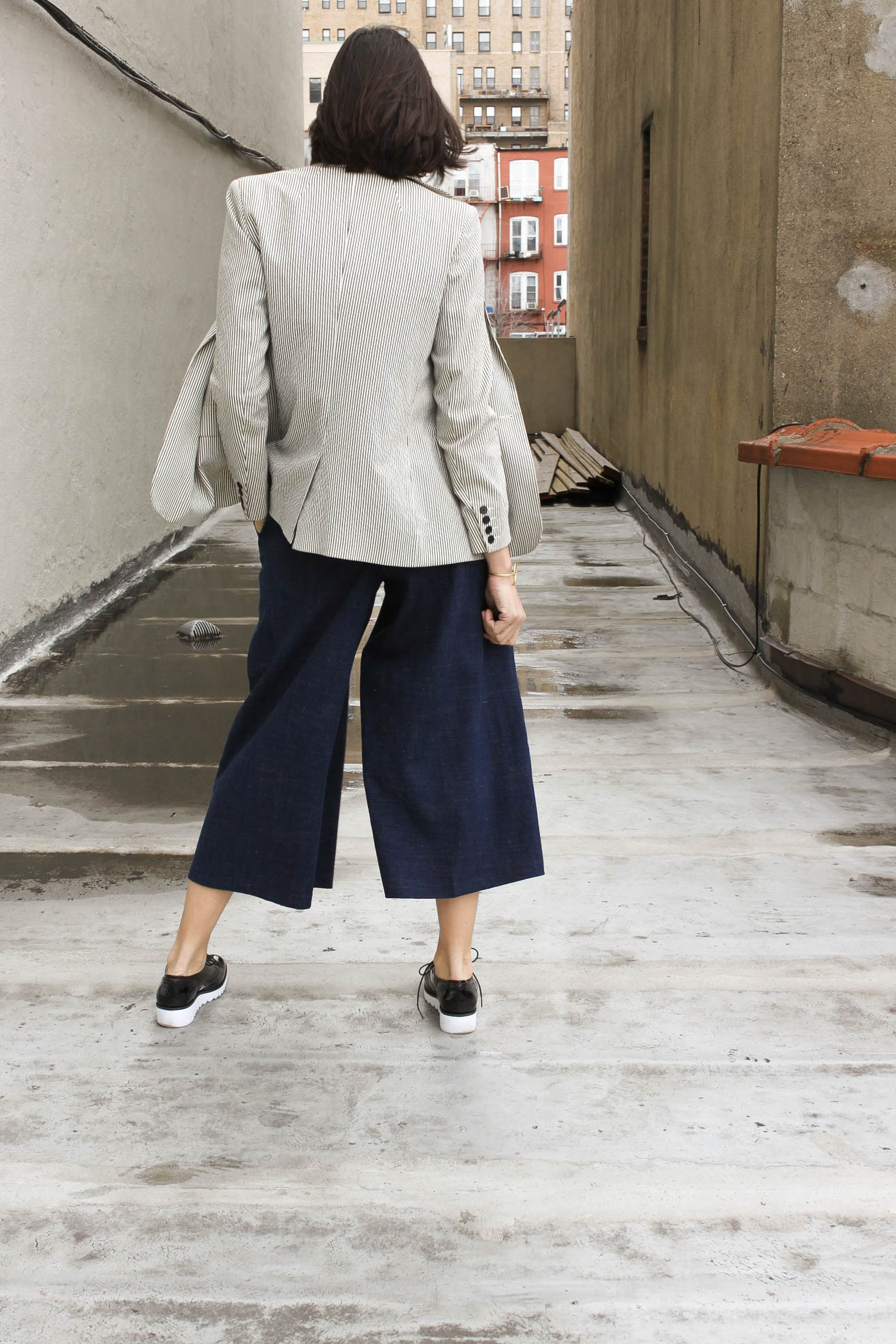 Winter culottes stylin' — Noble & Daughter